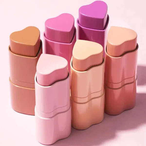 Blush Stick 3 em 1 Maquiagem de Longa Duração  - Loja Rubra Cosméticos 